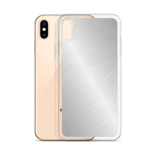 Load image into Gallery viewer, Gradient Metallic Silver Color Phone Case For iPhone 13 Pro Max And Other iPhone Models
