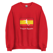 Load image into Gallery viewer, Unisex Sweatshirt for Fans of Spain Soccer Team - Model FSSPSWT
