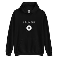 Load image into Gallery viewer, I Run On XRP Crypto Coin Unisex Hoodie - Model WFOWCC
