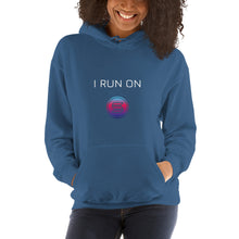 Load image into Gallery viewer, I Run On SOL Crypto Coin Unisex Hoodie - Model WFOGPCC

