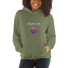 Load image into Gallery viewer, I Run On SOL Crypto Coin Unisex Hoodie - Model WFOGPCC
