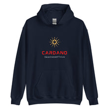 Load image into Gallery viewer, Cardano Decentralized Future Unisex Hoodie - Model GCORFAWF
