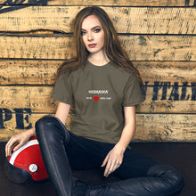 Load image into Gallery viewer, Love For Nebraska Unisex T-Shirt
