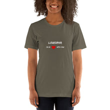 Load image into Gallery viewer, Love For Louisiana Unisex T-Shirt
