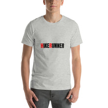Load image into Gallery viewer, Hikerunner Short-Sleeve Unisex T-Shirt Black Print

