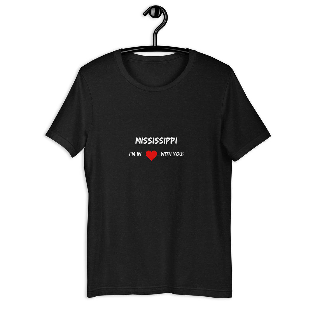 Love For Mississippi Unisex T-Shirt