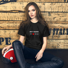 Load image into Gallery viewer, Love For West Virginia Unisex T-Shirt
