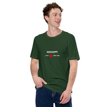 Load image into Gallery viewer, Love For Mississippi Unisex T-Shirt

