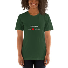 Load image into Gallery viewer, Love For Louisiana Unisex T-Shirt
