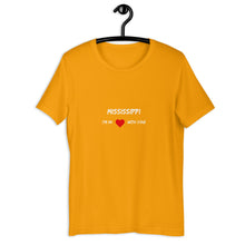 Load image into Gallery viewer, Love For Mississippi Unisex T-Shirt
