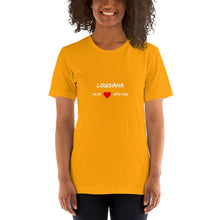 Load image into Gallery viewer, Love For Louisiana Unisex T-Shirt

