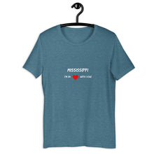 Load image into Gallery viewer, Love For Mississippi Unisex T-Shirt
