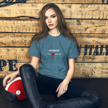 Load image into Gallery viewer, Love For Nebraska Unisex T-Shirt
