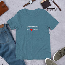 Load image into Gallery viewer, Love For South Dakota Unisex T-Shirt
