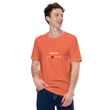 Load image into Gallery viewer, Love For Oregon Unisex T-Shirt
