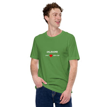 Load image into Gallery viewer, Love For Oklahoma Unisex T-Shirt
