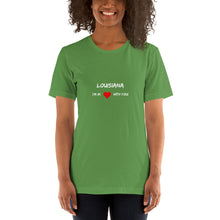 Load image into Gallery viewer, Love For Louisiana Unisex T-Shirt
