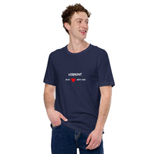 Load image into Gallery viewer, Love For Vermont Unisex T-Shirt
