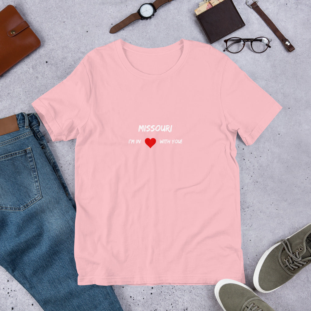 Love For Missouri Unisex T-Shirt