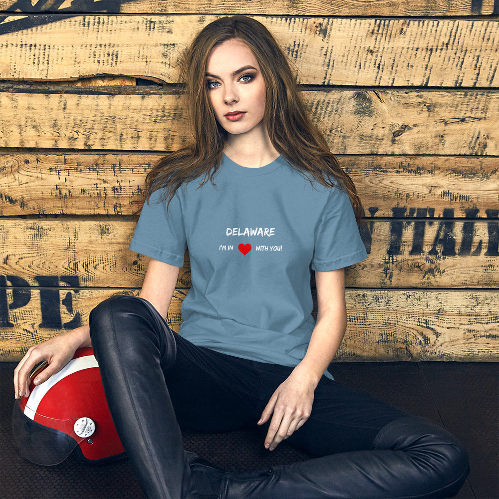 Love For Delaware Unisex T-Shirt