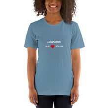 Load image into Gallery viewer, Love For Louisiana Unisex T-Shirt
