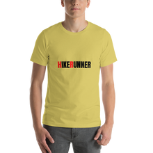 Load image into Gallery viewer, Hikerunner Short-Sleeve Unisex T-Shirt Black Print
