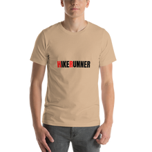 Load image into Gallery viewer, Hikerunner Short-Sleeve Unisex T-Shirt Black Print

