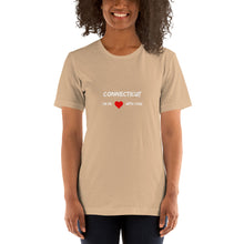 Load image into Gallery viewer, Love For Connecticut Unisex T-Shirt

