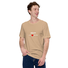Load image into Gallery viewer, Love For Oregon Unisex T-Shirt
