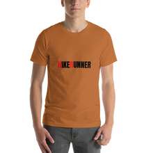 Load image into Gallery viewer, Hikerunner Short-Sleeve Unisex T-Shirt Black Print
