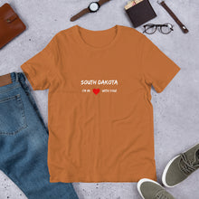 Load image into Gallery viewer, Love For South Dakota Unisex T-Shirt
