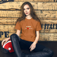 Load image into Gallery viewer, Love For Wyoming Unisex T-Shirt
