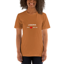 Load image into Gallery viewer, Love For Louisiana Unisex T-Shirt
