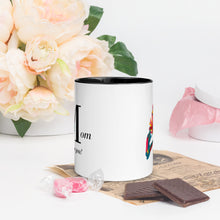 Load image into Gallery viewer, Mug with Interior Black Color - Mom I Love You
