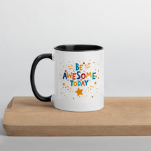 Load image into Gallery viewer, Be Awesome Today Mug with Color Inside
