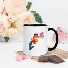 Load image into Gallery viewer, Mug with Interior Black Color - Mom I Love You
