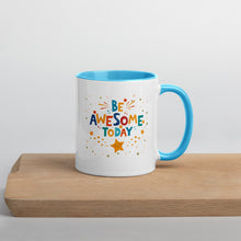 Load image into Gallery viewer, Be Awesome Today Mug with Color Inside
