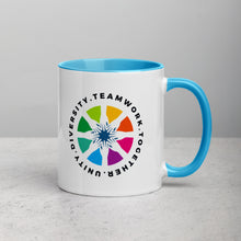 Load image into Gallery viewer, Teamwork Mug 11oz with Color Inside
