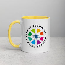 Load image into Gallery viewer, Teamwork Mug 11oz with Color Inside
