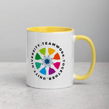 Load image into Gallery viewer, Teamwork Mug 11oz with Color Inside
