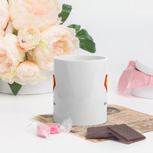 Load image into Gallery viewer, White Glossy Mug - Mom You&#39;re My Hero
