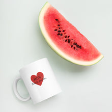 Load image into Gallery viewer, White Glossy Mug - Mom Thanks For Being There
