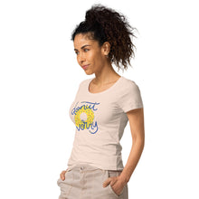 Load image into Gallery viewer, Donut Worry Women’s Organic T-Shirt
