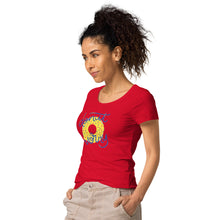 Load image into Gallery viewer, Donut Worry Women’s Organic T-Shirt
