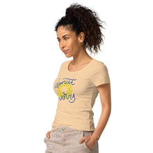 Load image into Gallery viewer, Donut Worry Women’s Organic T-Shirt
