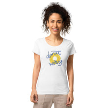 Load image into Gallery viewer, Donut Worry Women’s Organic T-Shirt
