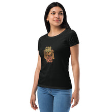 Load image into Gallery viewer, Good Vibes Only Women’s Fitted T-Shirt
