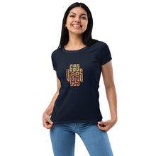 Load image into Gallery viewer, Good Vibes Only Women’s Fitted T-Shirt
