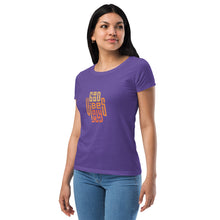 Load image into Gallery viewer, Good Vibes Only Women’s Fitted T-Shirt
