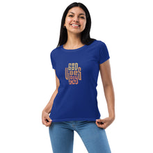 Load image into Gallery viewer, Good Vibes Only Women’s Fitted T-Shirt

